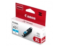 Картридж Canon CLI-451XLC голубой (cyan) (Оригинал)  6473B001