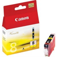 Картридж Canon CLI-8Y желтый (yellow) (Оригинал)  Pixma 4200/5200, 0623B024