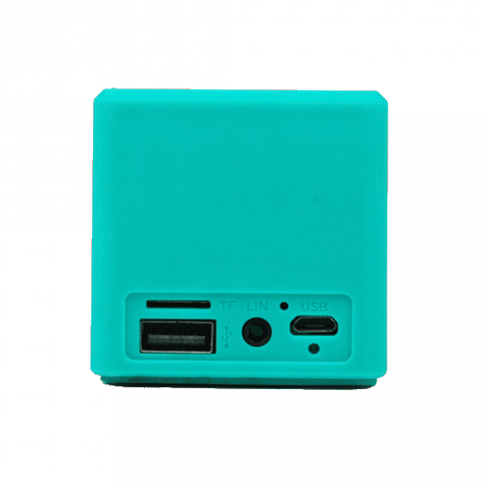 Колонка Bluetooth Ritmix  SP-140B моно 3 Вт,голубой,rtl(коробка)