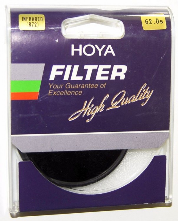 Светофильтр инфракрасный Hoya Infrared R72, 62 мм