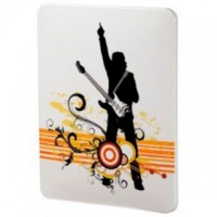 Чехол для iPad Hama H-106365 Music белый с рисунком
