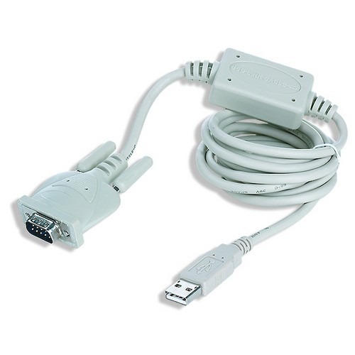Кабель-адаптер USB - DB9M,1.8м,Cablexpert UAS111,белый,пакет