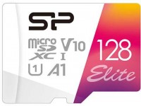 Карта памяти(+адаптер) microSDXC 128Гб/Class 10/UHS-I,Silicon Power Elite(SP128GBSTXBV1V20SP)