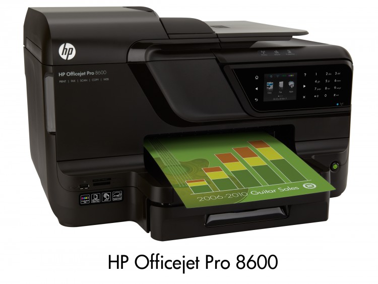 МФУ (принтер/сканер/копир) струйный цветной HP OfficeJet 8600 А4