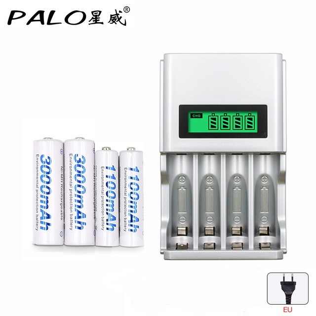 Зарядное устройство Palo C903 4xAA/AAA NiMH, NiCd, батарейки в комплекте: нет,oem