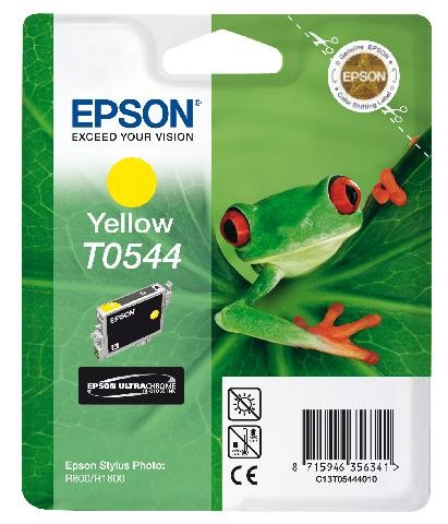 Картридж Epson T0544 желтый (yellow) (Оригинал)  C13T05444010