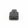 Адаптер HDMI(F)-microHDMI(M),Gembird A-HDMI-FD,черный,пакет