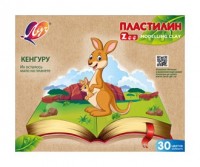 Пластилин Луч 31С 2064-08 Zoo 30цв. 450гр. без стека картон.кор.