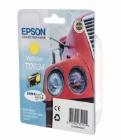 Картридж Epson T0634 желтый (yellow) (Оригинал)  C13T06344A10