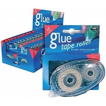 Самоклеющаяся лента в диспенсере 10м. Glue Tape Roller Q078518