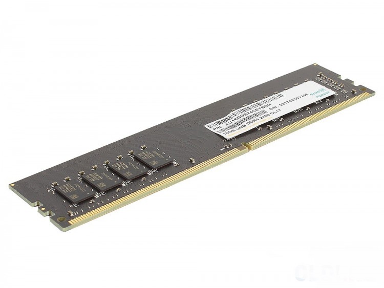 Модуль памяти 16Гб Apacer  AU16GGB24CEYBGH DDR4 DIMM 2400 МГц 19200 Мб/с