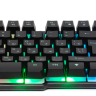 Клавиатура игровая с подсветкой Defender Mayhem GK-360DL,проводная(USB),влагозащита,черная,rtl