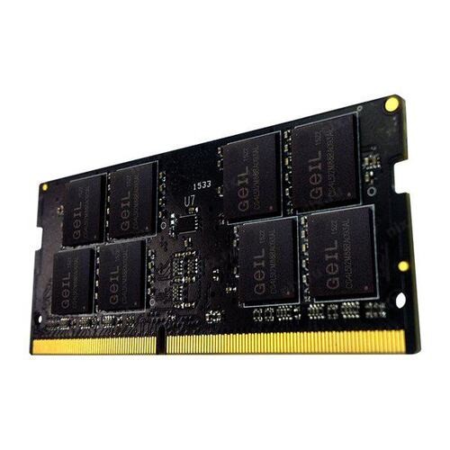Модуль памяти SODIMM DDR4 16Гб, 2666 МГц, 21300 Мб/с, Geil GS416GB2666C19SC