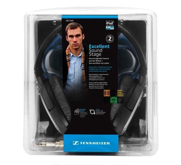 Sennheiser HD 449 2.0 jack 3.5 RTL