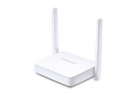 Маршрутизатор Wi-Fi Mercusys MW301R, 2*100 Мбит/сек, внешний, белый, rt