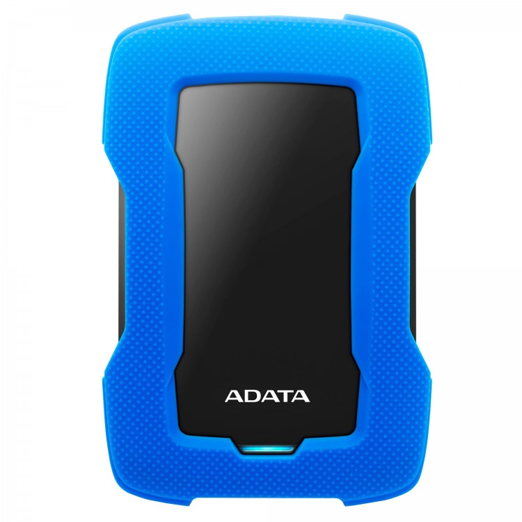 Накопитель внешний HDD 2.5" 1Тб Adata HD330 AHD330-1TU31-CBL 5400 об/мин,черный/синий,rtl
