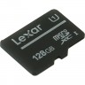Карта памяти microSDXC 128Гб/Class 10/UHS-I,Lexar (LFSDM10-128ABC10)