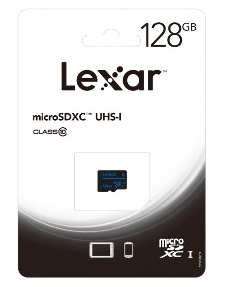 Карта памяти microSDXC 128Гб/Class 10/UHS-I,Lexar (LFSDM10-128ABC10)