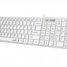 Клавиатура Genius SlimStar 126,проводная(USB),белая,rtl