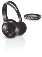 Наушники Philips  SHC1300 2.0 беспроводные(ИК) черный rtl