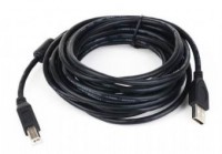 Кабель USB(AM)-USB(BM) для принтера,4.5м,Cablexpert CCF-USB2-AMBM-15,черный,пакет
