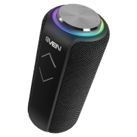 Колонка Bluetooth(влагозащита IPx5) Sven PS-275, 2.0, 12Вт(2*6Вт),USB,MicroSD,FM,AUX,черная,rtl