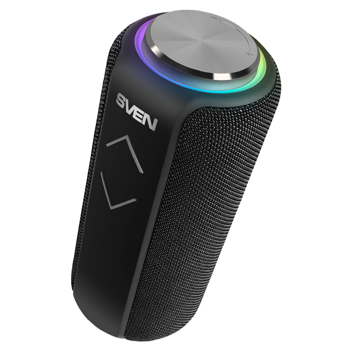 Колонка Bluetooth(влагозащита IPx5) Sven PS-275, 2.0, 12Вт(2*6Вт),USB,MicroSD,FM,AUX,черная,rtl
