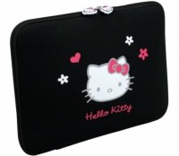 Чехол для ноутбука PortDesigns. Модель: Hello Kitty 15,6". Цвет черный