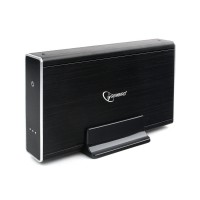 Внешний бокс Gembird EE3-U3S-80, 3.5", USB 3.0, аллюминий, черный, rtl