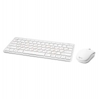 Комплект клавиатура+мышь б/п Gembird KBS-700 белый,USB(для приемника),rtl