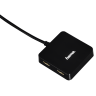Концентратор USB Hama H-12131 4 порта USB 2.0, черный, rtl