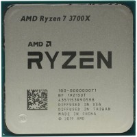Процессор AMD Ryzen 7 3700X 3,6 ГГц(до 4,4ГГц) (AM4, 32Мб, без видео, 3200 МГц)  oem