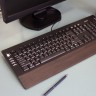 Клавиатура Sven Comfort 4200 Wooden (SV-03104200UW) черный USB