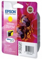 Картридж Epson T0734 желтый (yellow) (Оригинал)  C13T10544A10