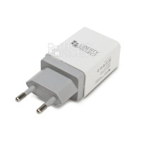 Зарядное устройство Liberty Project Brick Series, 5В/2.1А для USB, белое, rtl