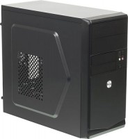 Корпус Accord ACC-B021 без БП, Mini-Tower/mATX, черный