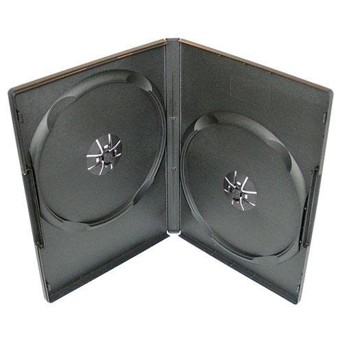Коробка для дисков DVD-Box 9мм черная на 2 диска