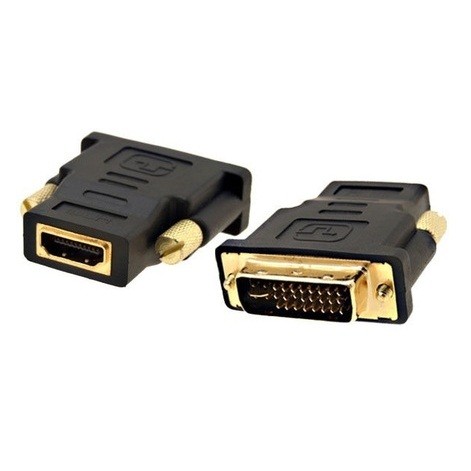 Адаптер HDMI(F)-DVI-D(M),Perfeo A7004,черный,пакет