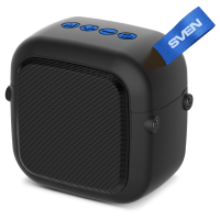 Колонка Bluetooth 1.0 Sven PS-48, 5Вт,FM,USB,microSD,AUX,черная, rtl