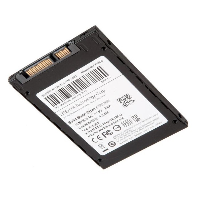 Накопитель SSD 2.5" 120Гб Lite-On MU3 PH6,rtl