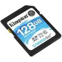 Карта памяти SDXC 128Гб/Class 10/UHS-I(Class 3),Kingston Canvas Go!(SDG/128GB)