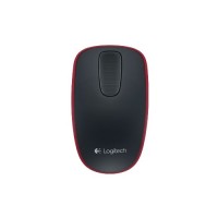 Мышь беспроводная Logitech Zone Touch T400, черный/красный, лазерная, 1000dpi, USB, rtl