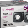 Колонки Defender SPK 35, 2.0, 5 Вт(2*2,5Вт),черные,rtl