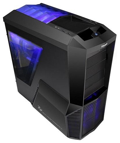 Корпус Zalman Z11 PLUS HF1 без БП, Midi-Tower/ATX, mATX, черный