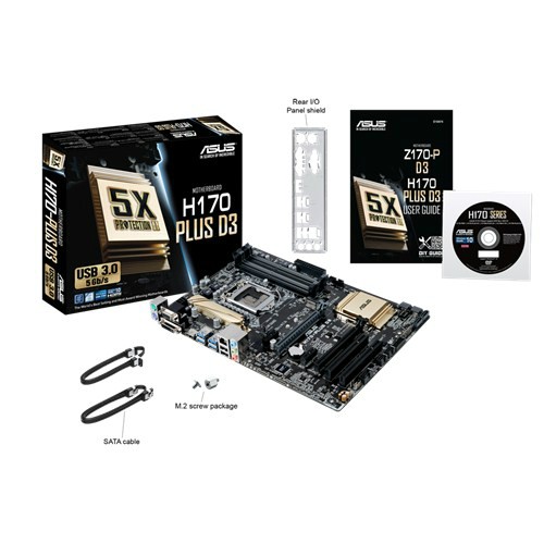 Asus H170 PLUS D3 s1151 4XDDR3 ATX