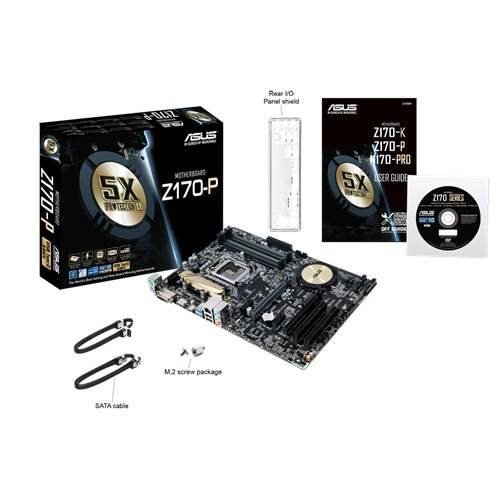 Asus 5X Protection II Z170 P ATX LGA1151 DDR4