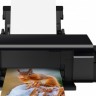 Принтер струйный Epson L805, А4, цветной(СНПЧ,6 цветов), 37 стр/мин/38 стр/мин,WiFi,iPrint,черный