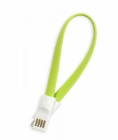 Кабель USB - Apple 8pin,0,2м,SmartBuy iK-502m green,зеленый, пакет