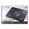 Подставка для ноутбука Crown CMLC-205T,17",сталь/пластик, 5*кулеров 140 мм, 70мм, черная