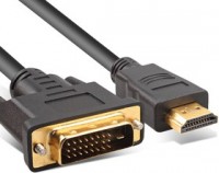 Кабель HDMI - DVI-D,3м,Behpex CBL-458053,черный,пакет